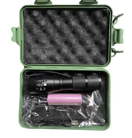 T6 Zoom Light Aluminum Waterproof Outdoor Night Running — feature 16