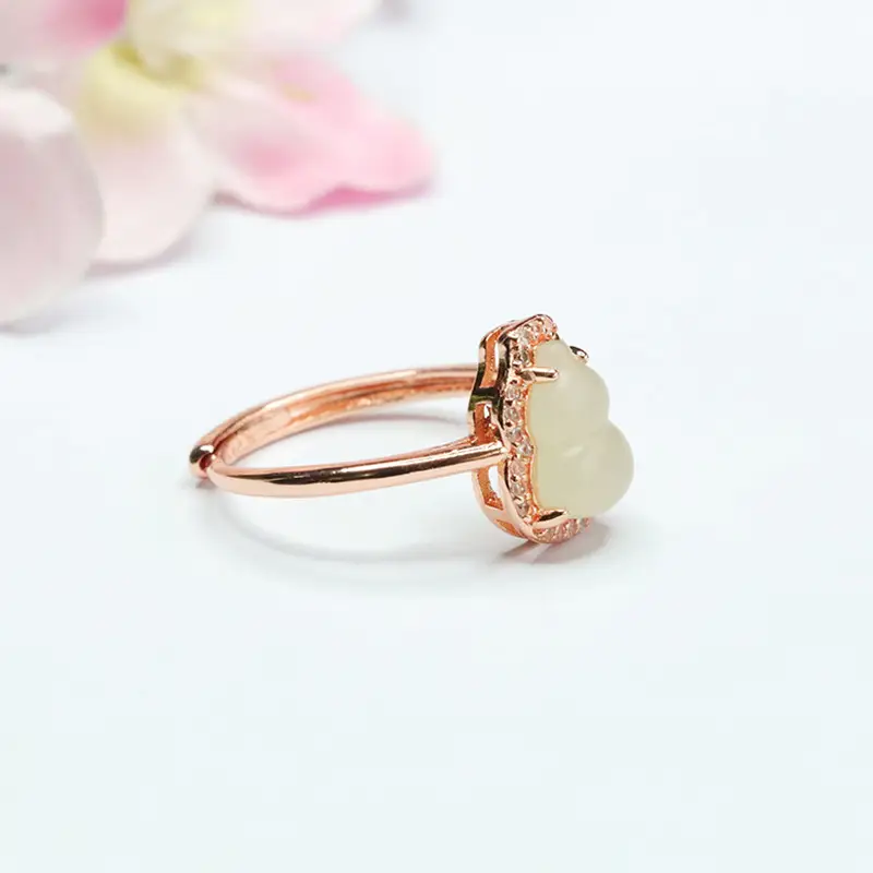 Guan Yu Jade Ring Clear Water Gourd Clear