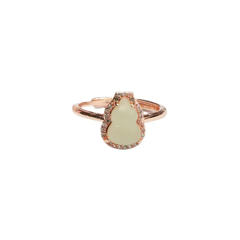 Guan Yu Jade Ring Clear Water Gourd Clear