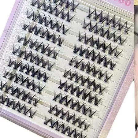 Cute False Eyelashes 10 Rows Large Capacity - Image 27