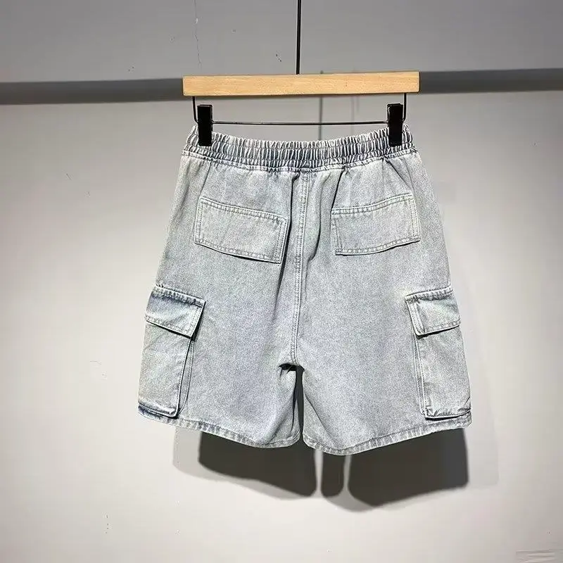 Japanese Style Denim Shorts for Men 2023 Summer - Image 19