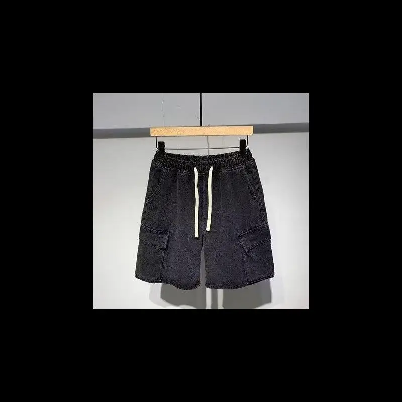 Japanese Style Denim Shorts for Men 2023 Summer - Image 21