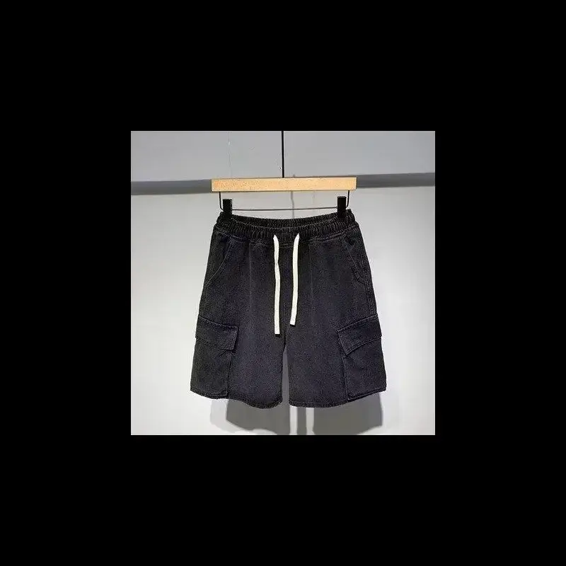 Japanese Style Denim Shorts for Men 2023 Summer - Image 16