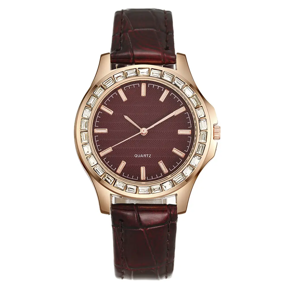 Elegant Quartz Watch Set for Women with Diamond Bracelet - Image 6