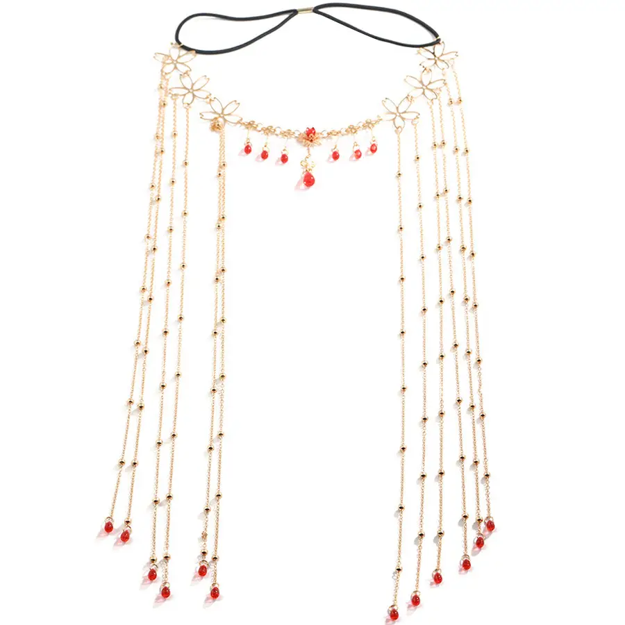 Golden Multi Layered Hair Accessories Set - Image 32
