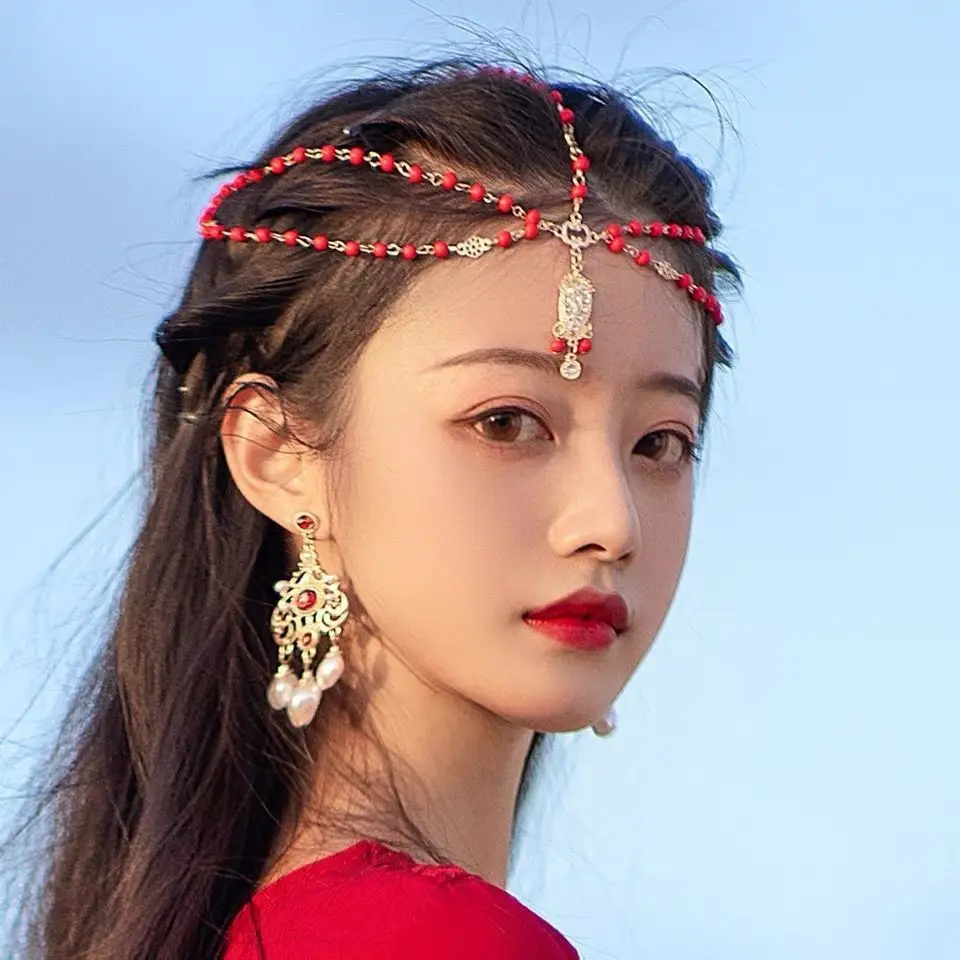 Golden Multi Layered Hair Accessories Set - Image 13