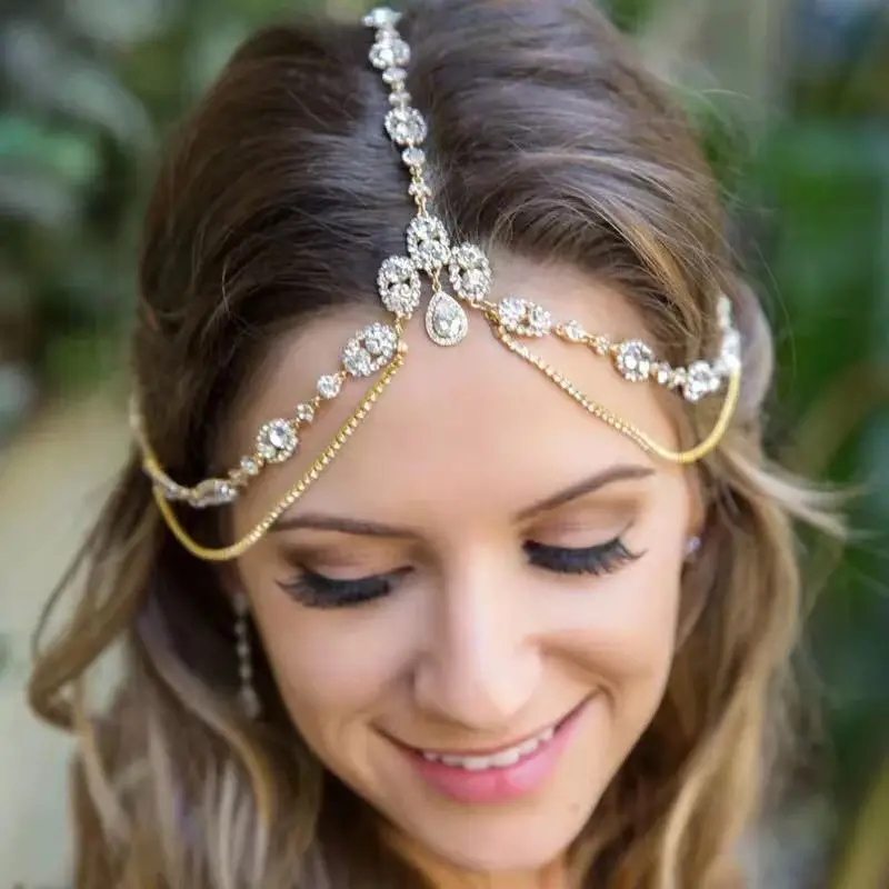 Golden Multi Layered Hair Accessories Set - Image 17