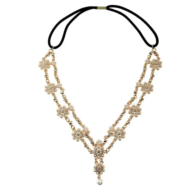 Golden Multi Layered Hair Accessories Set - Image 28