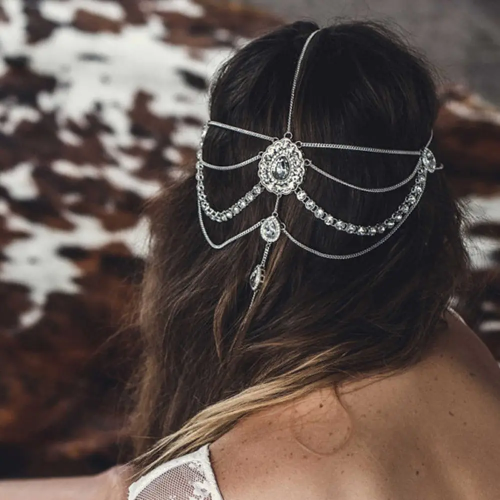 Golden Multi Layered Hair Accessories Set - Image 6