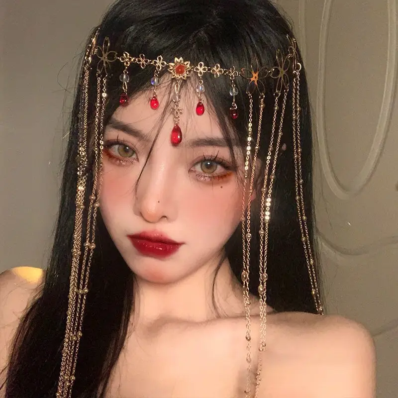 Golden Multi Layered Hair Accessories Set - Image 7