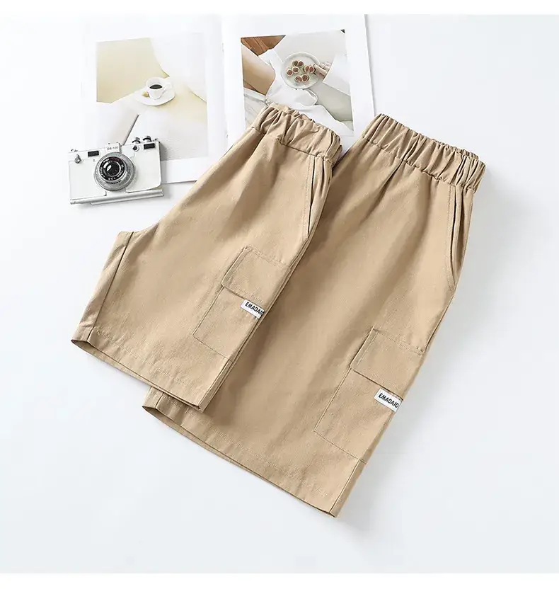 Summer 4Pc Set Yellow Printed T-Shirt Skirt Set — feature 38