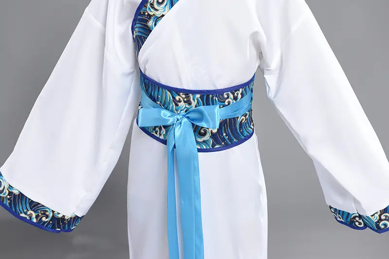 Children Hanfu Costume Red White Primary School Guoxue — feature 22