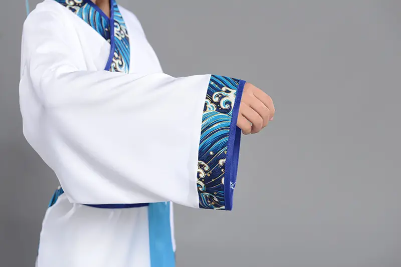 Children Hanfu Costume Red White Primary School Guoxue — feature 23