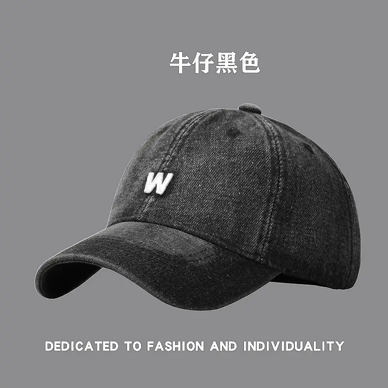 Blue Denim Cowboy Cap for Men Women Spring Summer Autumn Street Fashion - Image 3