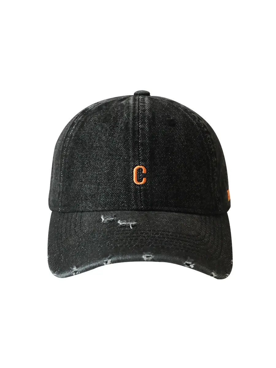 Uncle Stubbies Denim Peaked Cap Blue Vintage Wash - Image 20