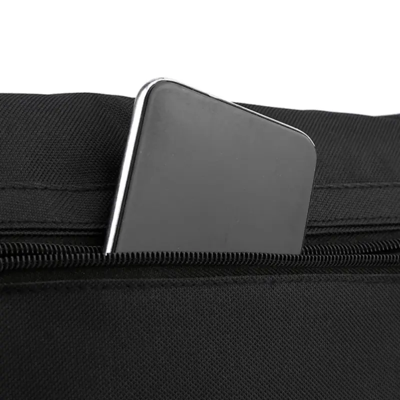 Men's Black Messenger Bag Large Capacity Japanese Casual Style - Image 8