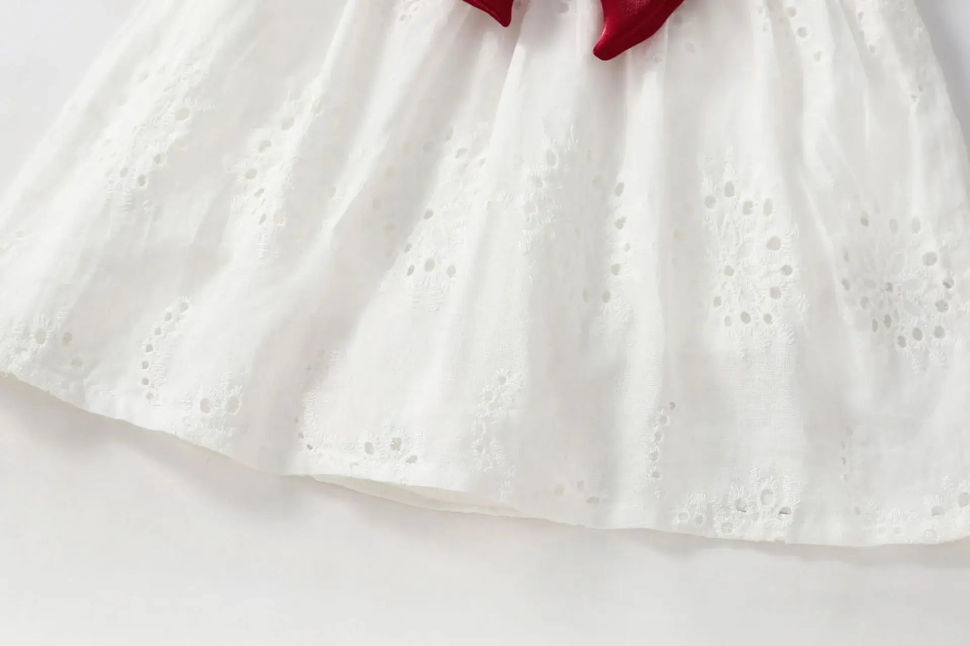Baby's Peach Sunflower Dress with Bow & Hat Set — feature 5