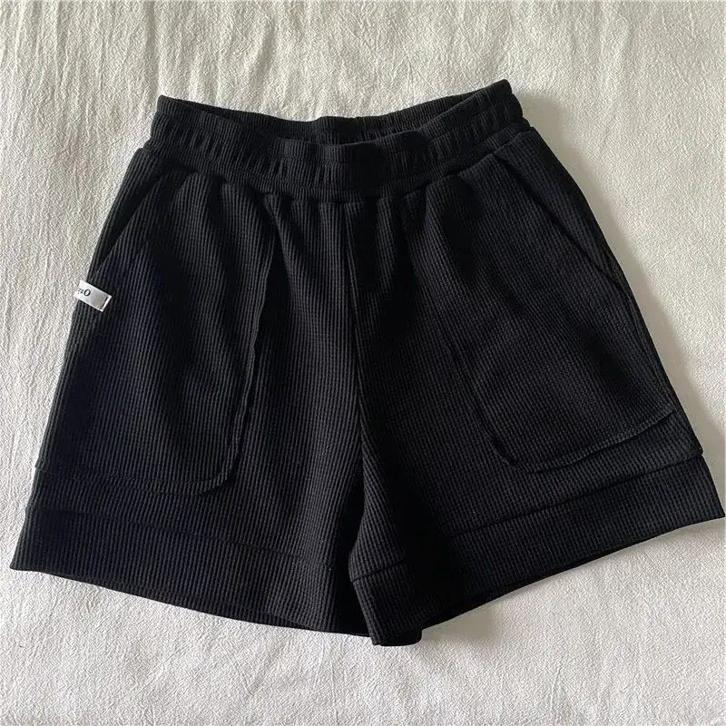 Women's Waffle Shorts Brown 34x38 - Image 6