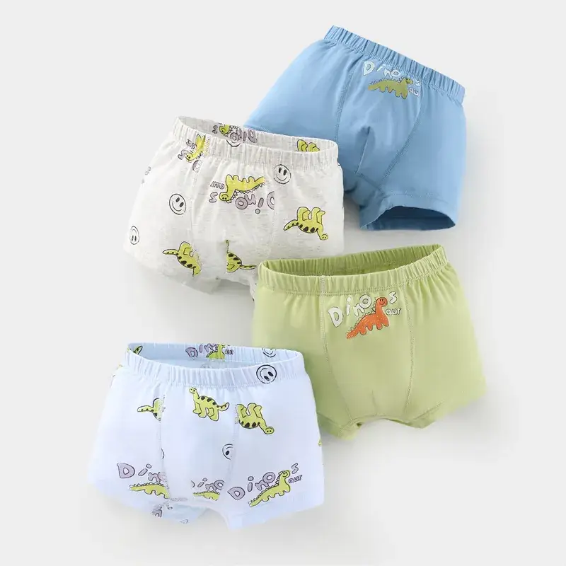 New Kids Cotton Boxer Underwear Blue & White Pack - Image 13