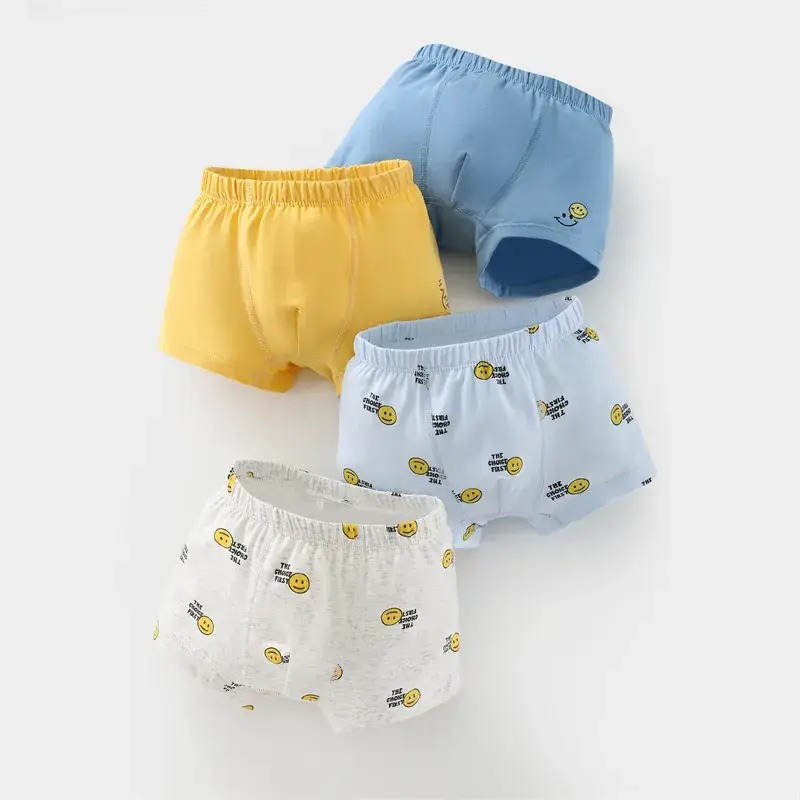 New Kids Cotton Boxer Underwear Blue & White Pack - Image 14