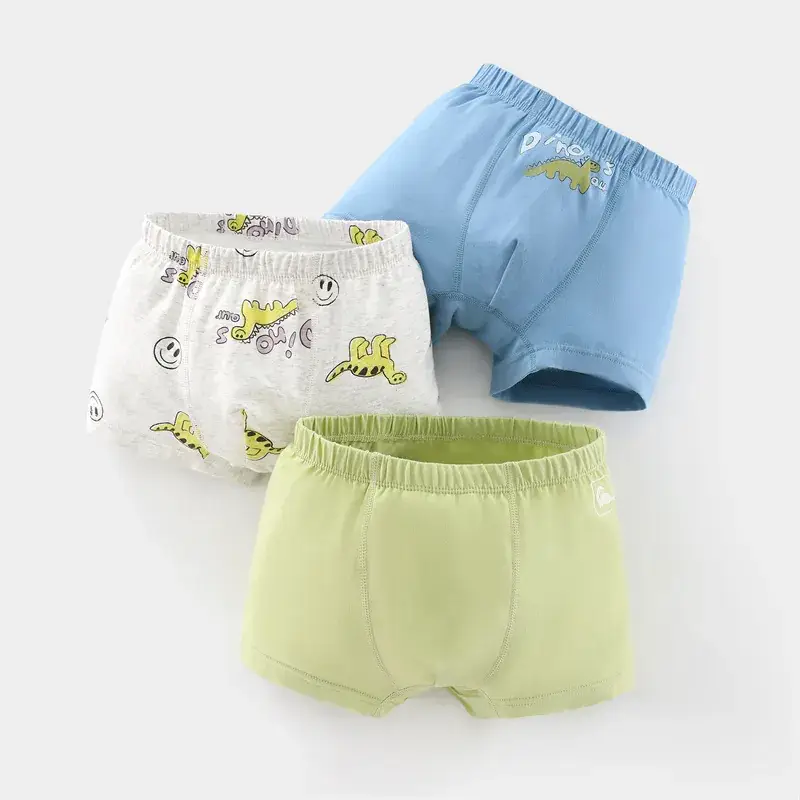 New Kids Cotton Boxer Underwear Blue & White Pack - Image 6