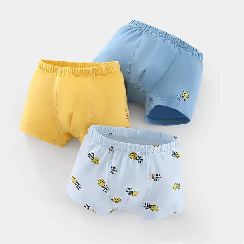 New Kids Cotton Boxer Underwear Blue & White Pack - Image 7