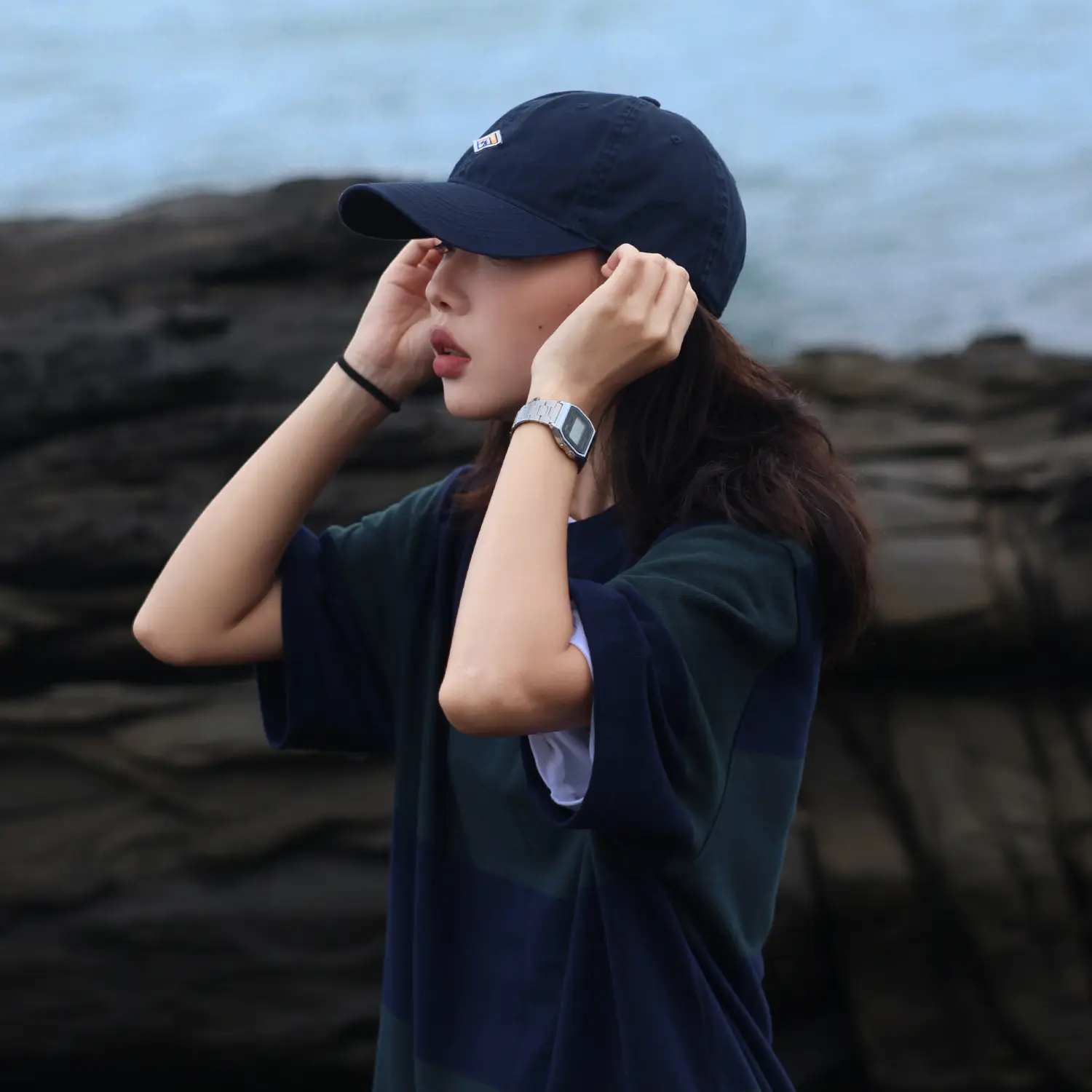 Japanese Japanese Cap Red Small Men Women Summer - Image 8