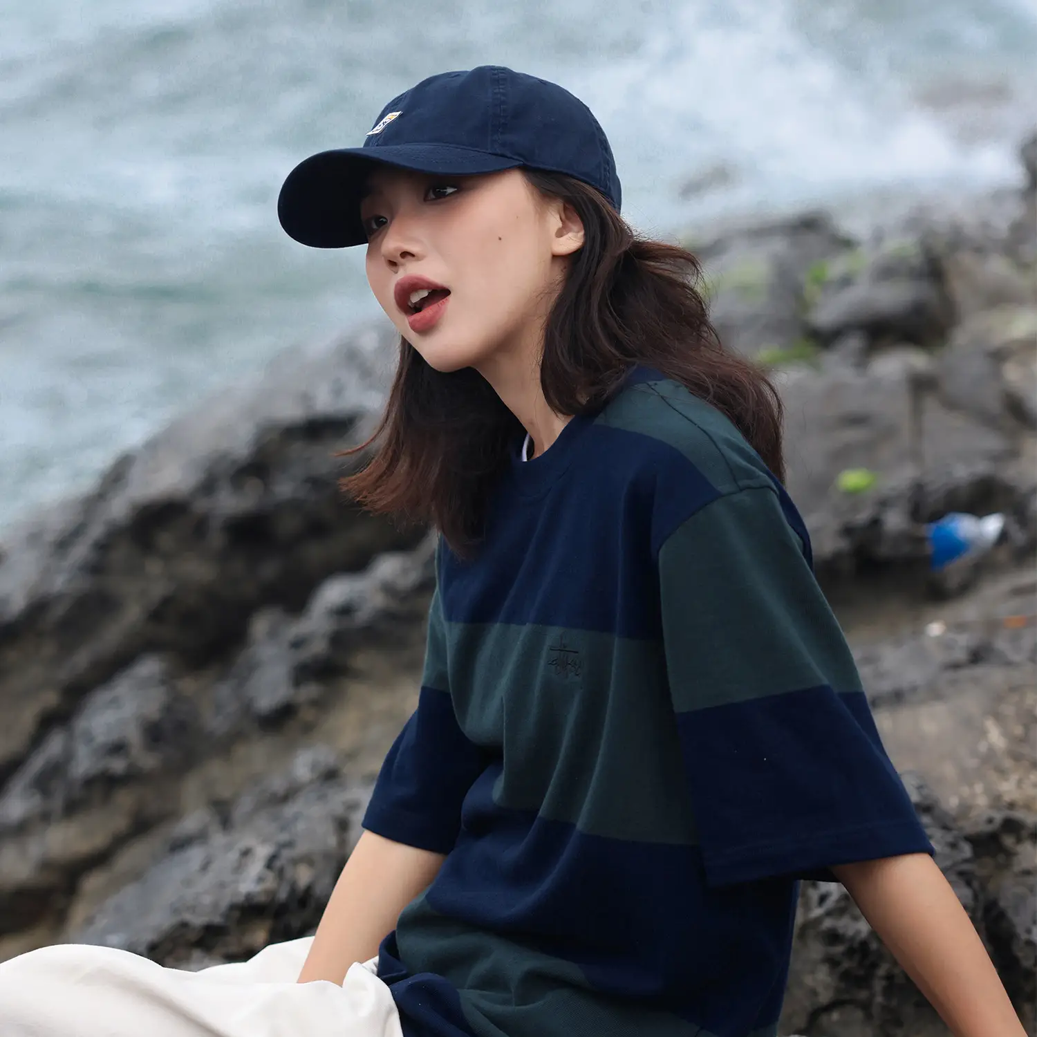 Japanese Japanese Cap Red Small Men Women Summer - Image 9