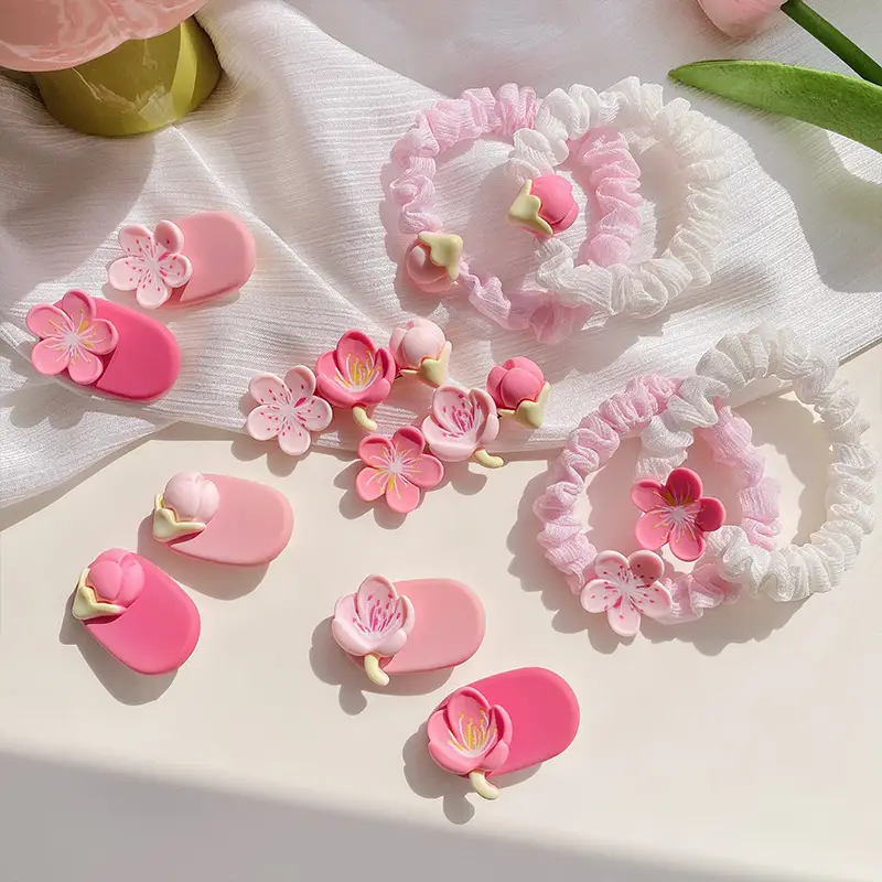Blue Sweet Small Hairpin Side Clip Women's Side Cute Hairpin