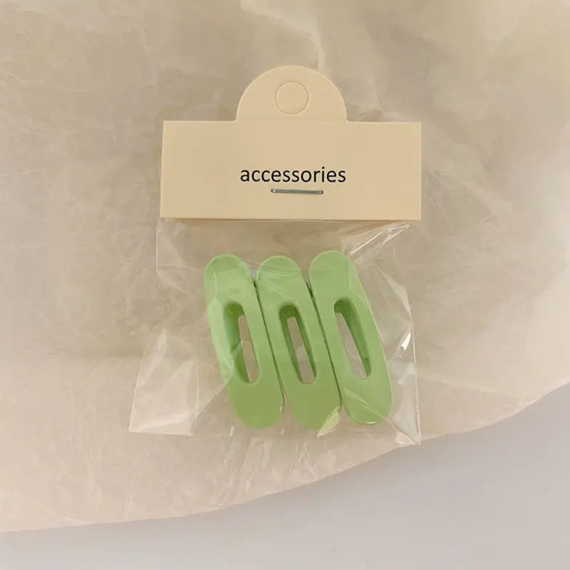 Blue Sweet Small Hairpin Side Clip Women's Side Cute Hairpin