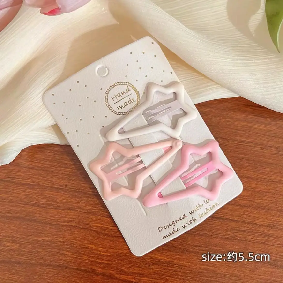 Blue Sweet Small Hairpin Side Clip Women's Side Cute Hairpin