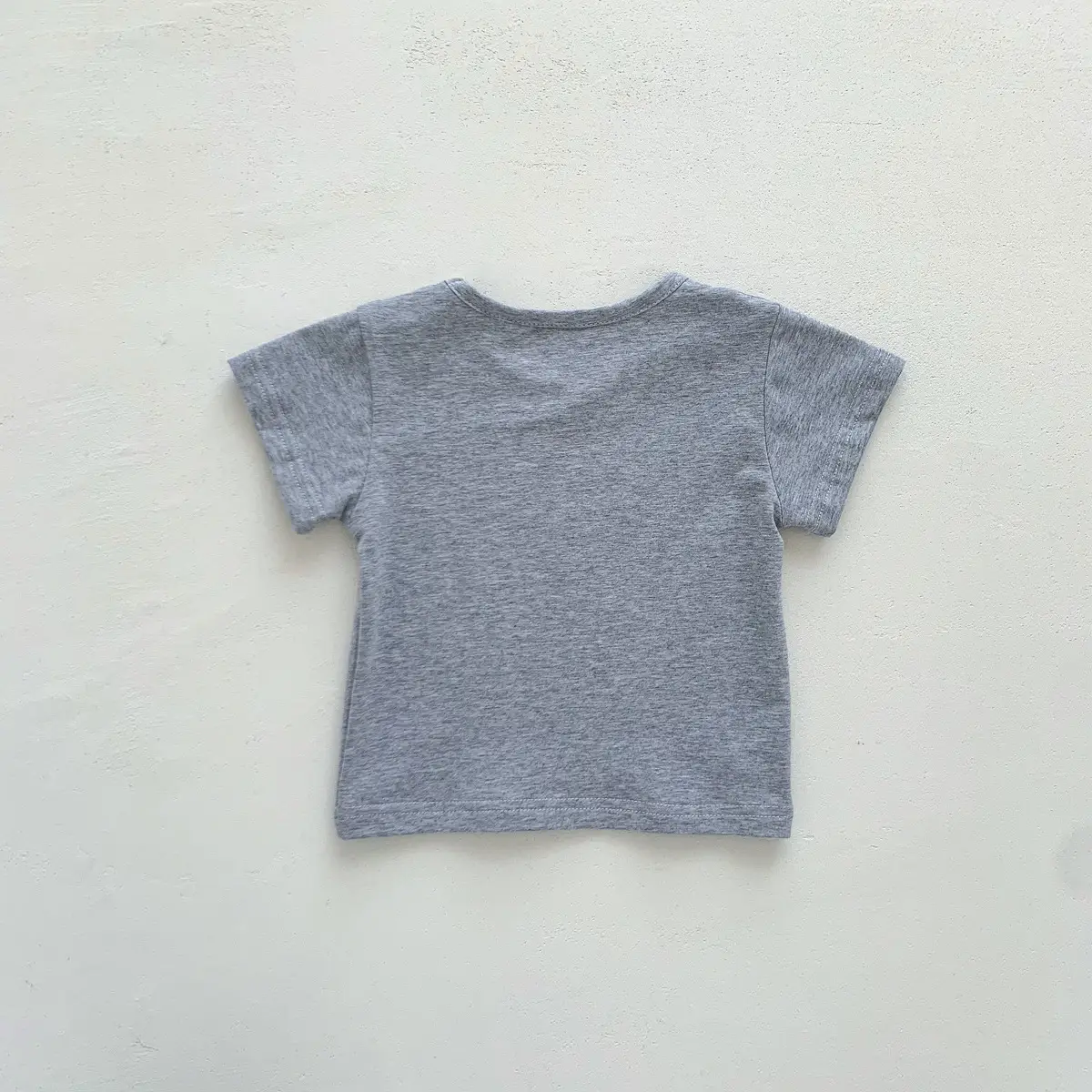 Children's White Short Sleeve T-Shirt Round Neck — feature 13