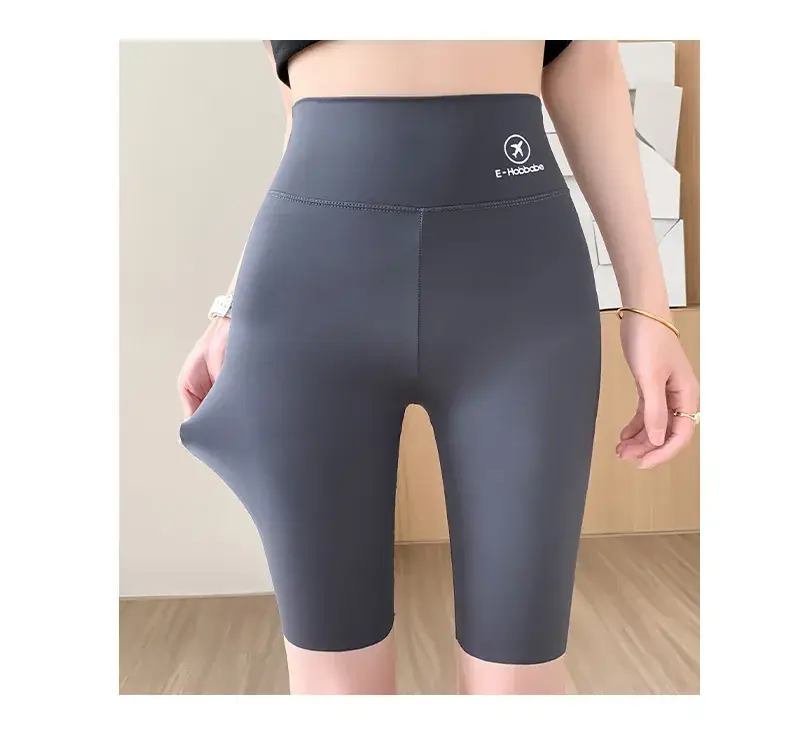Black High Waist Slim Fit Yoga Pants for Women — feature 15