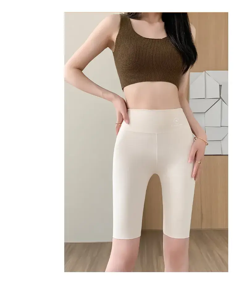 Black High Waist Slim Fit Yoga Pants for Women — feature 19