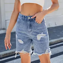 Summer Lace-Up Denim Skirt Casual Cross-Border Export — feature 3