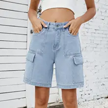 Summer Lace-Up Denim Skirt Casual Cross-Border Export — feature 31