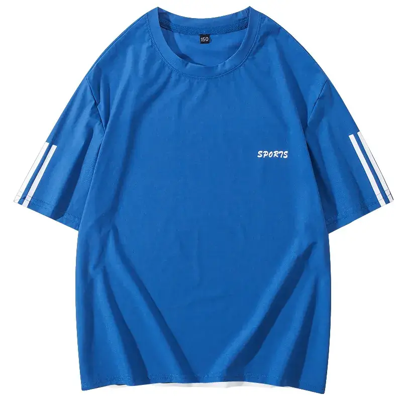White Mesh Short Sleeve T-Shirt for Boys Summer Wear - Image 9