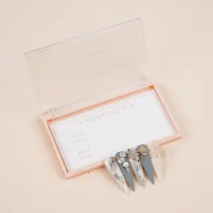 Clear Nail Art Storage Box High-Permeability Armor Display — feature 15