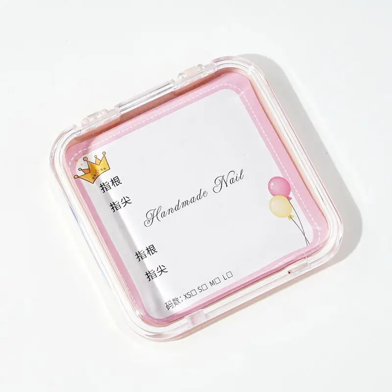 Clear Nail Art Storage Box High-Permeability Armor Display — feature 41