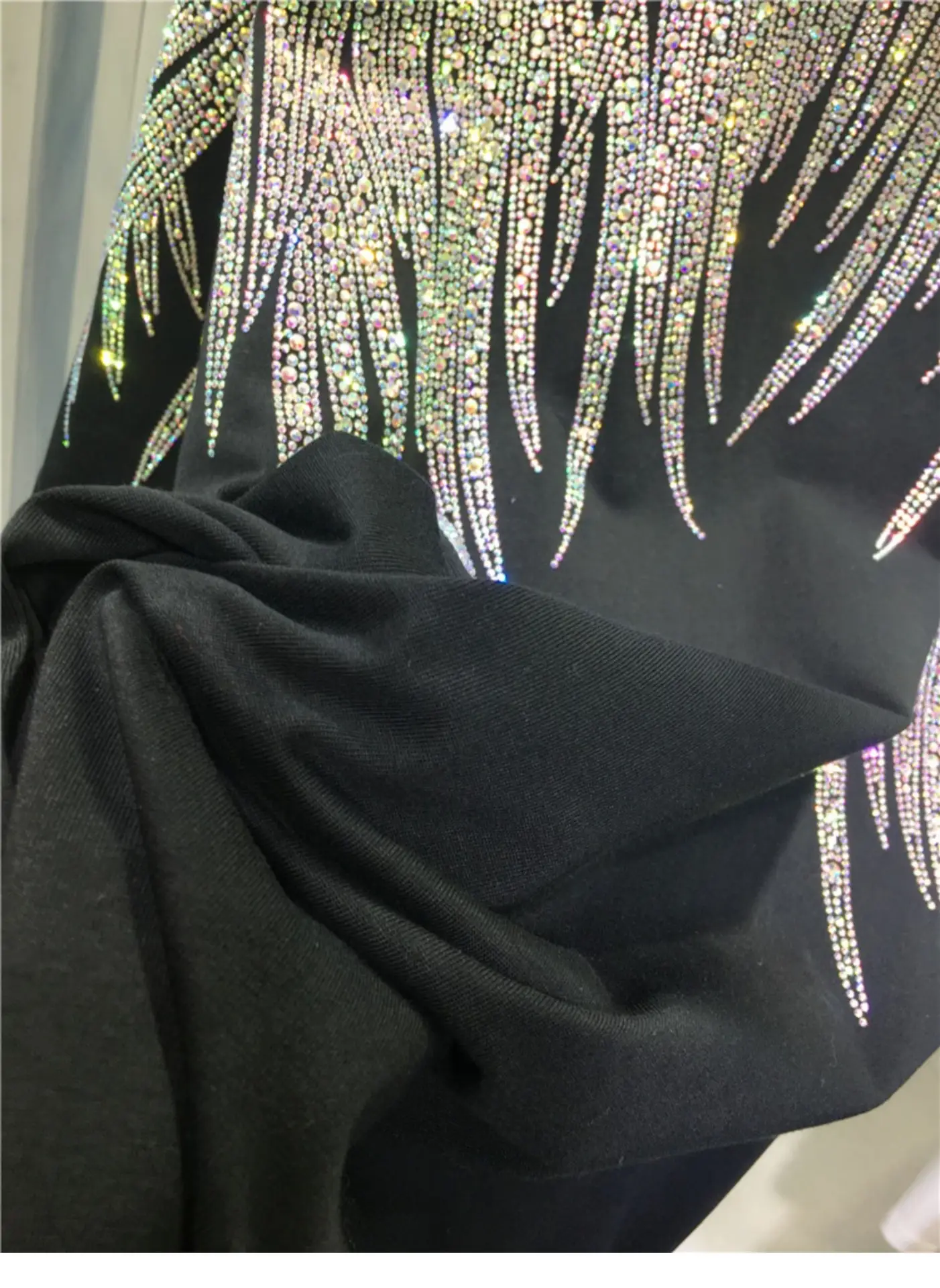 Heavy-Duty Rhinestone T-Shirt Extra Large Men Women — feature 14