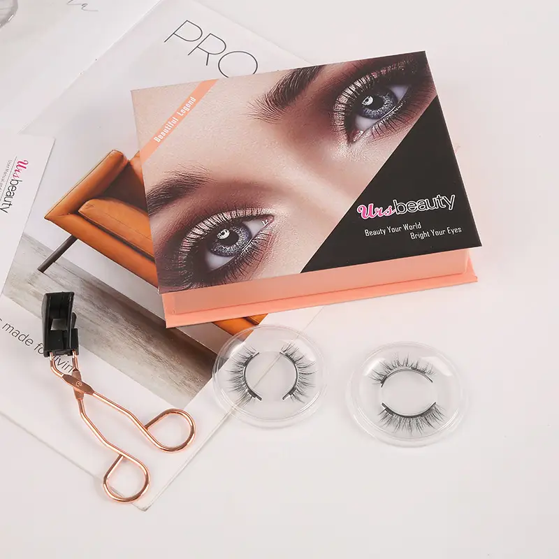 Magnetic False Eyelashes 2 Pairs Thick Imitation - Image 14