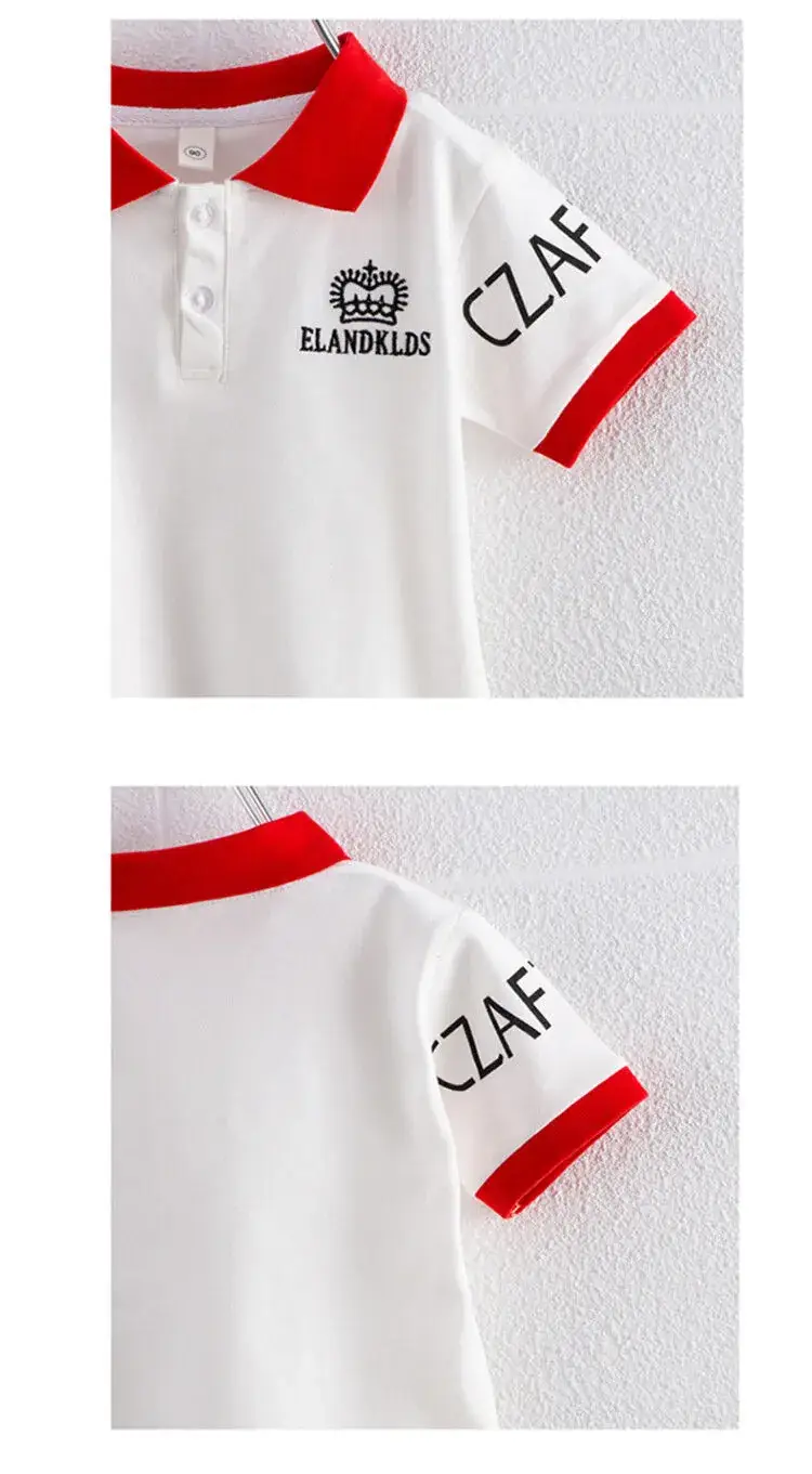 Children's Green Polo Shirt with Crown Logo — feature 6
