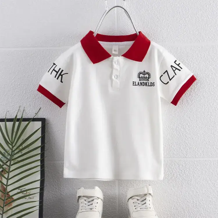 Children's Green Polo Shirt with Crown Logo - Image 2