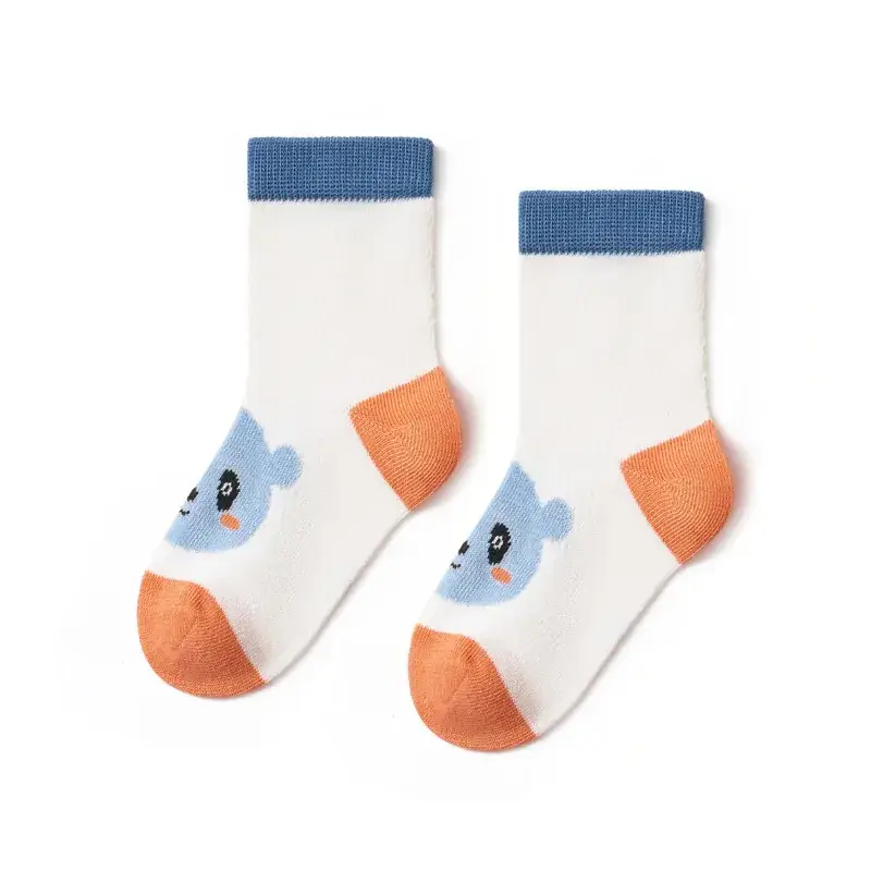 2025 Summer Kids Socks Ultra-Thin Mesh Cartoon Letters - Image 12