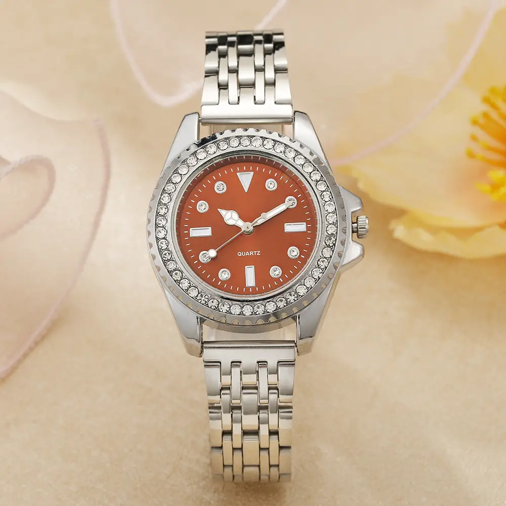 3PCs Green Crystal Watch Set for Girls — feature 8