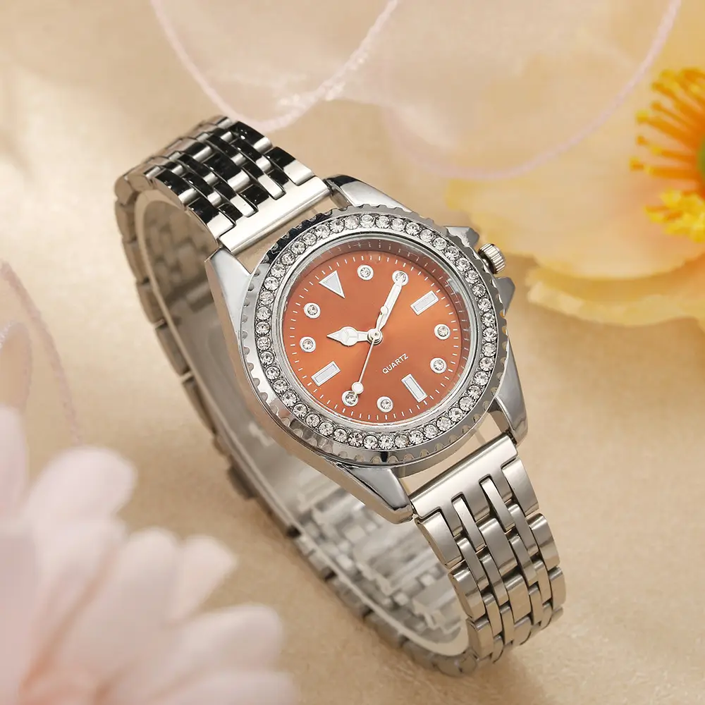 3PCs Green Crystal Watch Set for Girls — feature 9