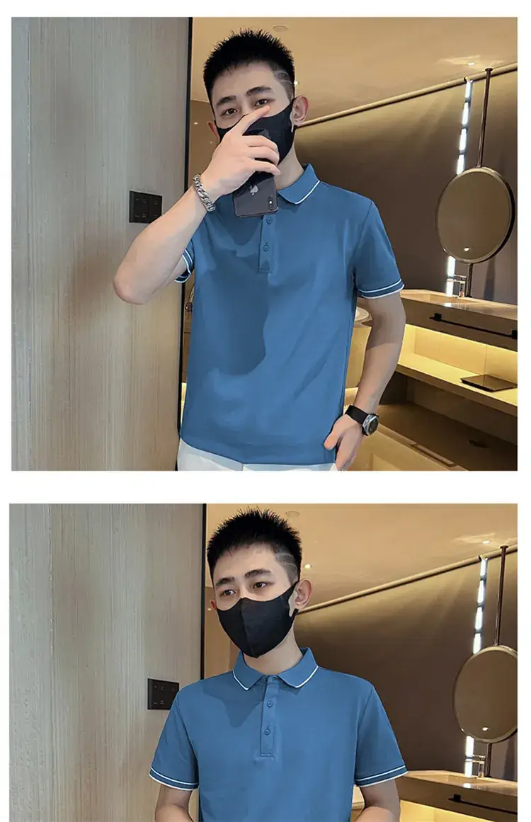 Men's Green Polo T-Shirt Summer 2023 — feature 10