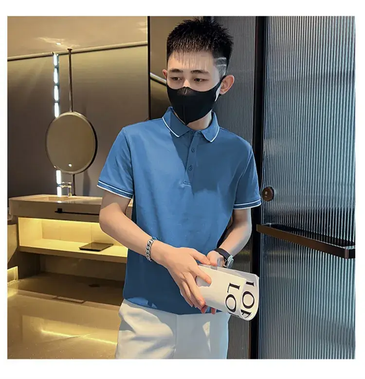Men's Green Polo T-Shirt Summer 2023 — feature 12