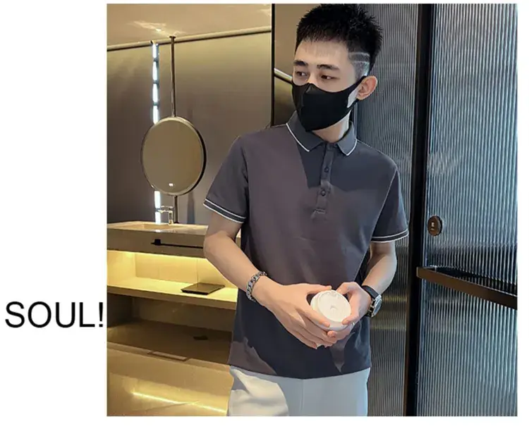 Men's Green Polo T-Shirt Summer 2023 — feature 15