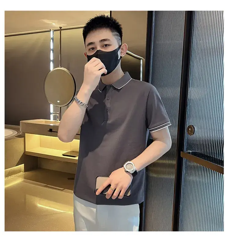 Men's Green Polo T-Shirt Summer 2023 — feature 16